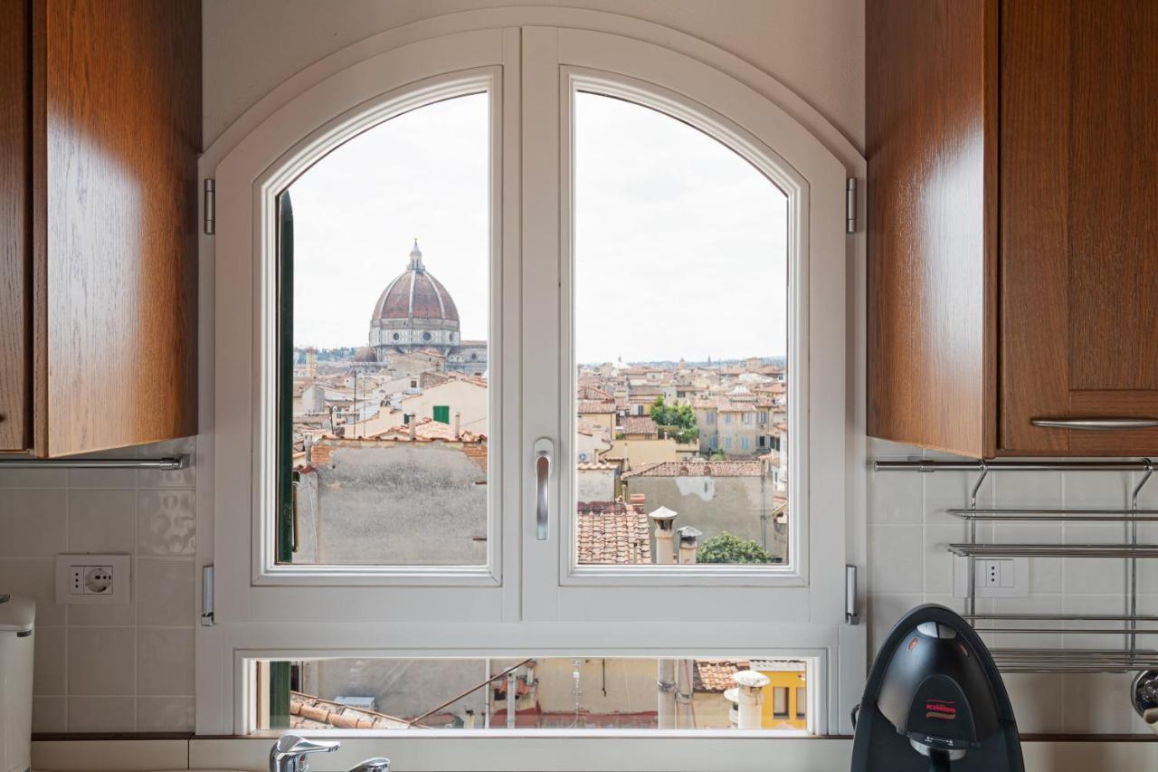 San Marco Apartment With Panoramic View Florens Exteriör bild
